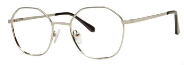 A pair of glasses is shown with the same frame.