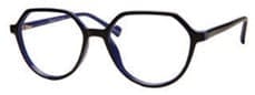 A pair of glasses is shown with the same color.