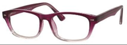 A pair of glasses is shown with the same color.