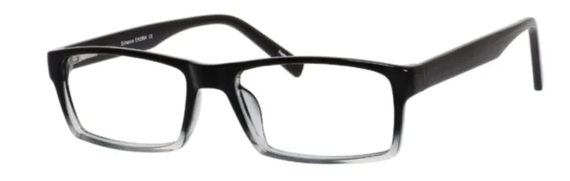 A pair of glasses is shown with no background.