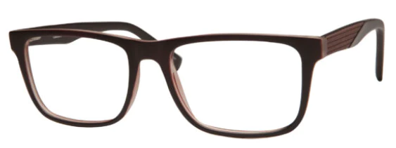 A pair of glasses is shown with the lens closed.