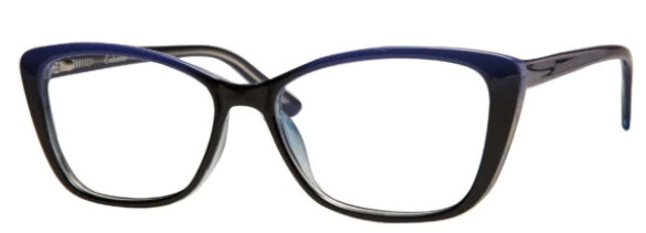 A pair of glasses is shown with the same color.