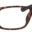 A pair of glasses is shown with the same color as the bottom.