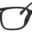 A pair of glasses is shown with the same frame.