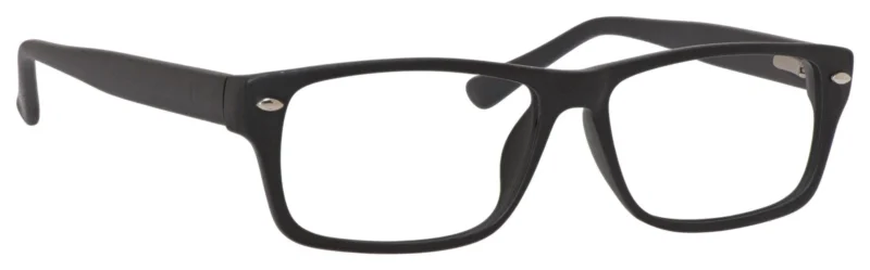 A pair of glasses is shown with no background.