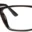 A pair of glasses is shown with the lens closed.