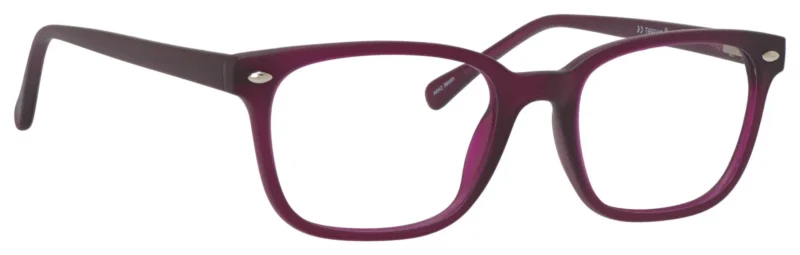 A pair of glasses is shown with the same color.