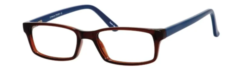 A pair of glasses is shown with the same color.