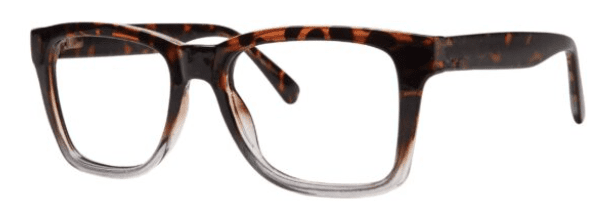 A pair of glasses is shown with the same color.