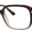 A pair of glasses is shown with the same color as the bottom.