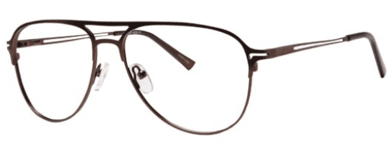 A pair of glasses is shown with the same frame.