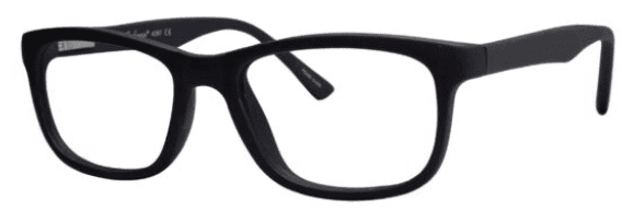 A pair of glasses is shown with no background.