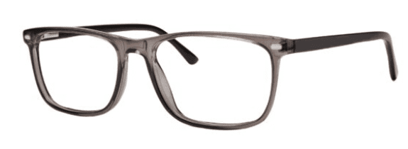 A pair of glasses is shown with the same frame.