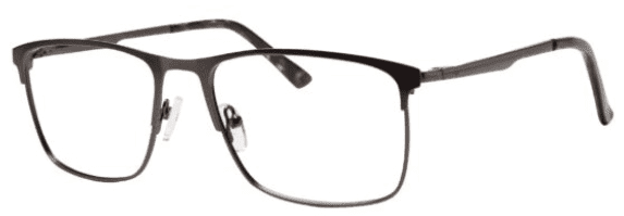 A pair of glasses is shown with the same frame.