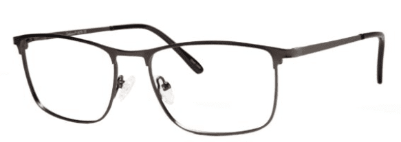 A pair of glasses is shown with the same frame.