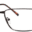 A pair of glasses is shown with no background.