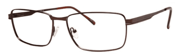 A pair of glasses is shown with no background.