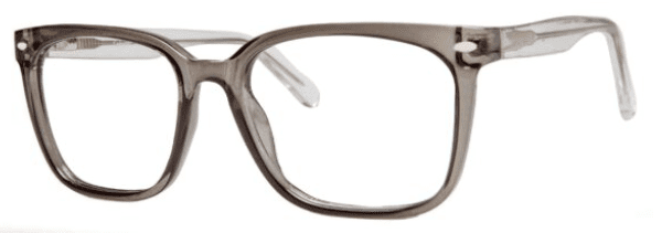 A pair of glasses is shown with the same frame.