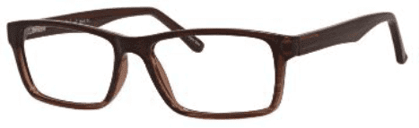 A pair of glasses is shown with the same frame.