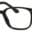 A pair of glasses is shown with no background.