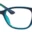 A pair of glasses is shown with the same color.