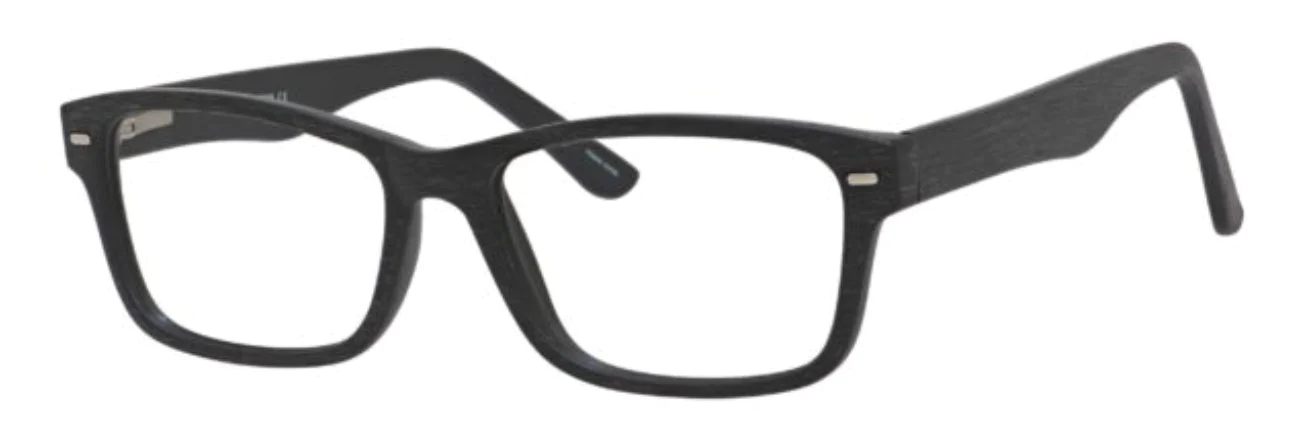 A pair of glasses is shown with no background.