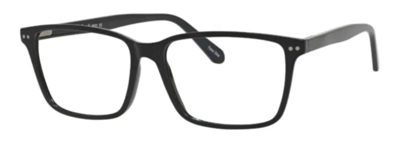 A pair of glasses is shown with no background.