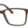 A brown pair of glasses is shown.