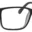 A pair of glasses is shown with the lens open.