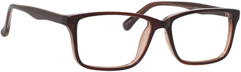 A pair of glasses is shown with no background.