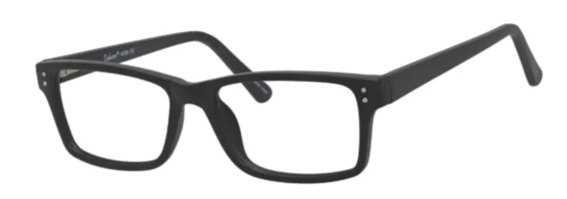 A pair of glasses is shown with no background.