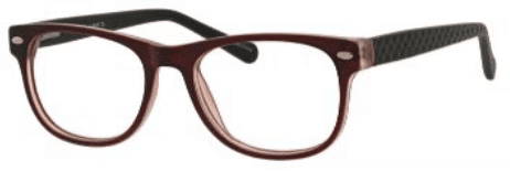 A pair of glasses is shown with the same color.