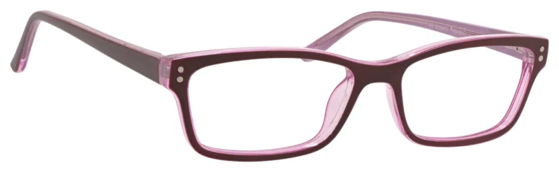 A pair of glasses is shown with the same color.