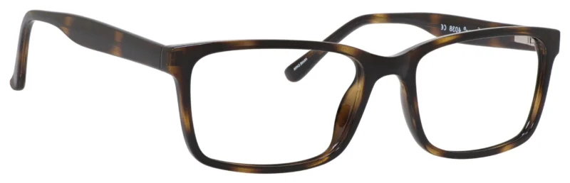 A pair of glasses is shown with no background.