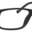 A pair of glasses is shown with no background.