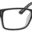 A pair of glasses is shown with the lens open.