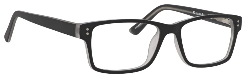 A pair of glasses is shown with the lens open.