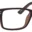 A pair of glasses is shown with the frame open.