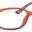 A pair of glasses is shown with the same pattern as the rest of the frame.