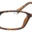 A pair of glasses is shown with the lens missing.