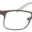 A pair of glasses is shown with no background.