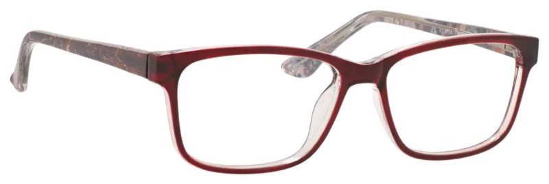 A pair of glasses is shown with the same color as the bottom.