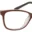 A pair of glasses is shown with the frame on.