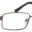 A pair of glasses is shown with the same frame.