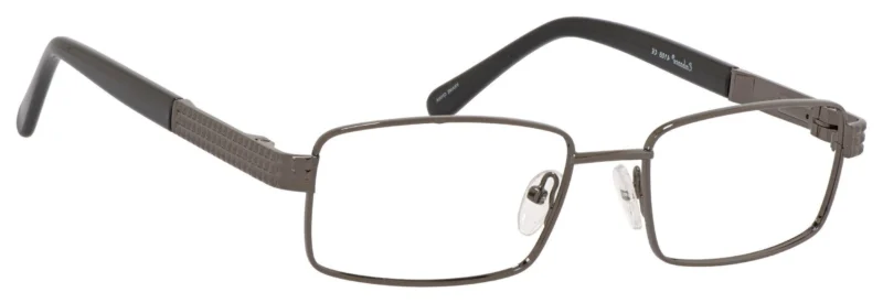 A pair of glasses is shown with the same frame.