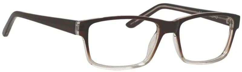 A pair of glasses is shown with the lens closed.