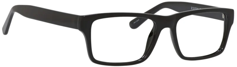 A pair of glasses is shown with no background.