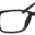 A pair of glasses is shown with no lens.