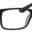 A pair of glasses is shown with the bottom half of it.