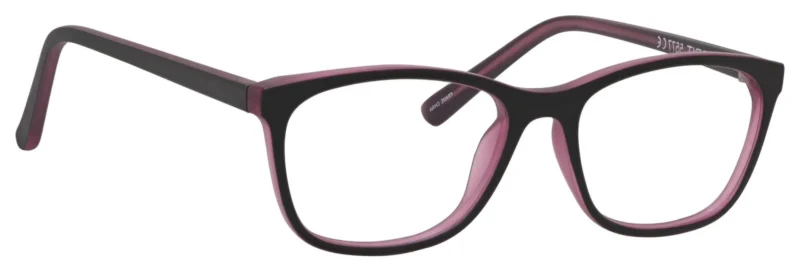 A pair of glasses is shown with the same color.